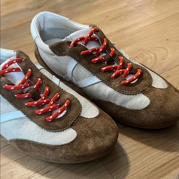 Veronica Beard canvas and suede sneakers - Picture 7 of 7